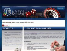 Tablet Screenshot of platinumreelsaffiliates.com